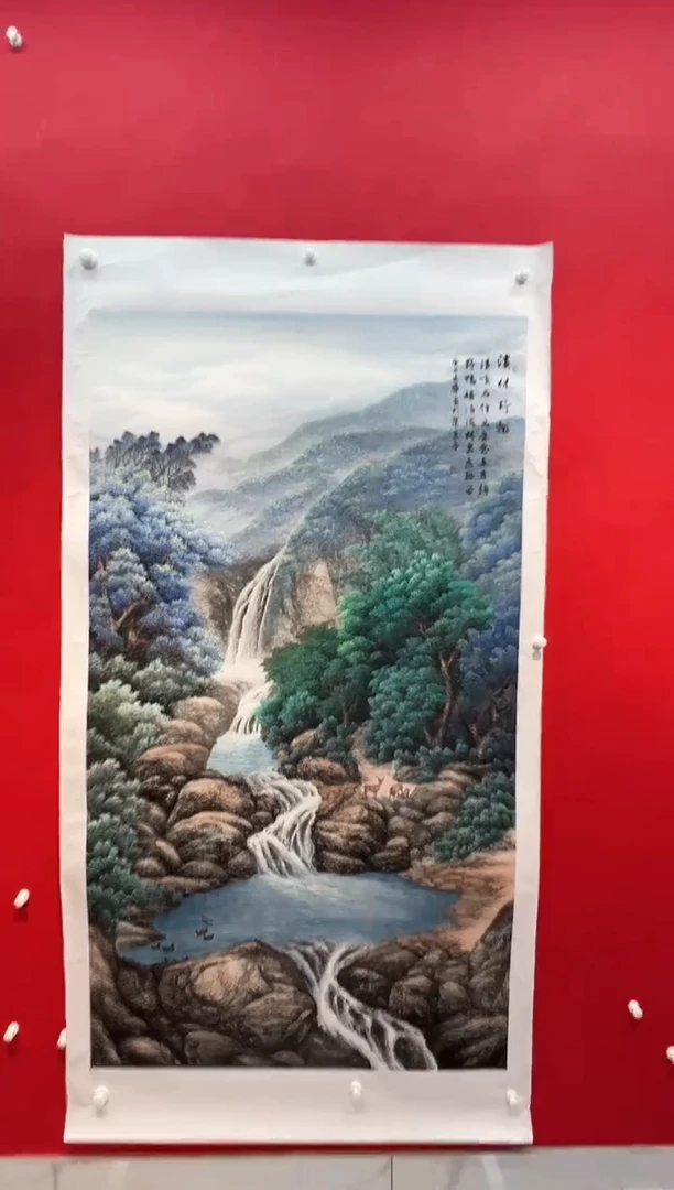 国画画家陆远华纯手绘原作
