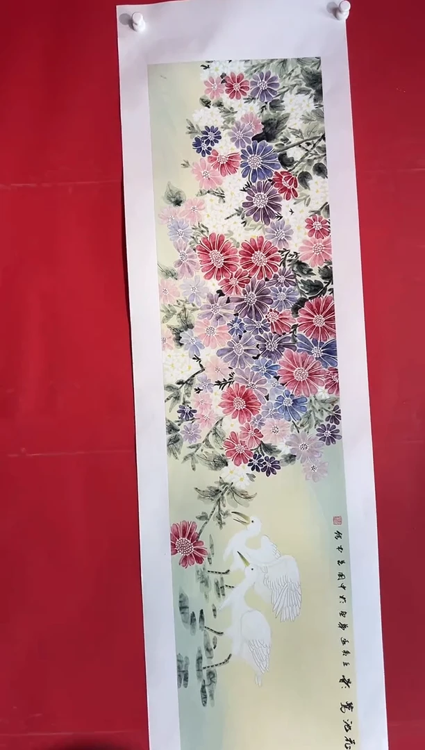 国画画家陆远华纯手绘原作