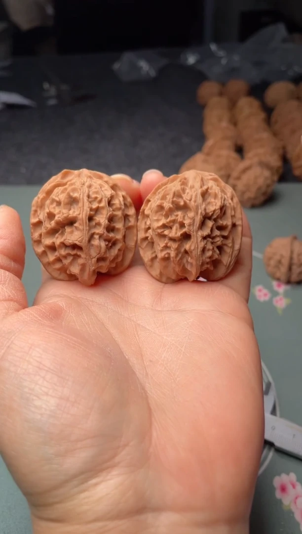 把件文玩核桃w60  苹果园39尺