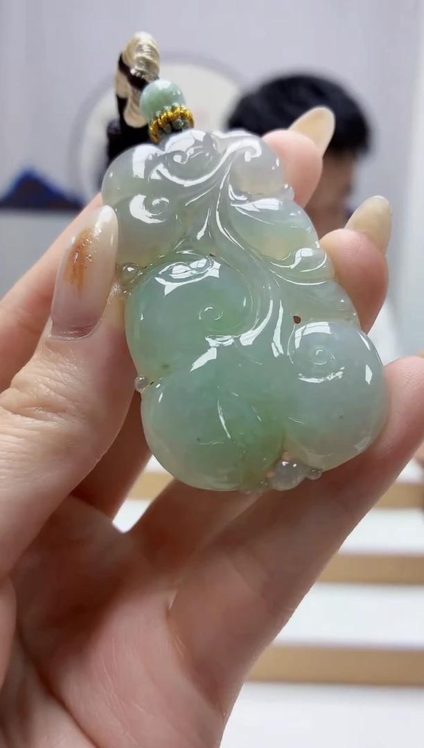 未镶嵌定制翡翠5028jw-毛货挂件70