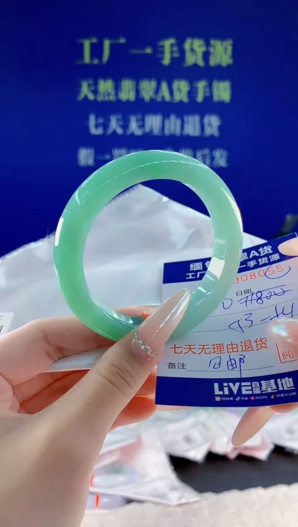 未镶嵌手镯翡翠55