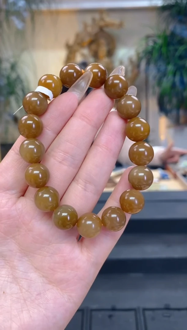 未镶嵌手串和田玉卡12