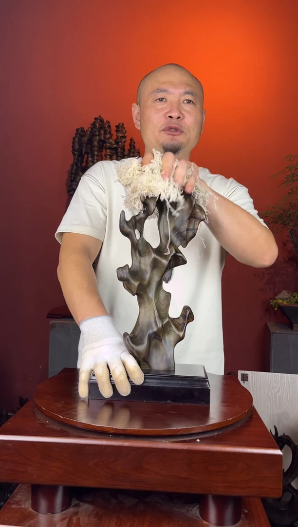 金丝楠用****1260金丝楠木自然随性摆件