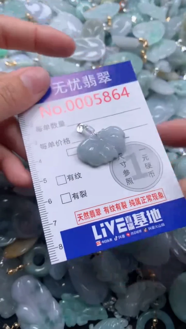 颈饰未镶嵌翡翠5864