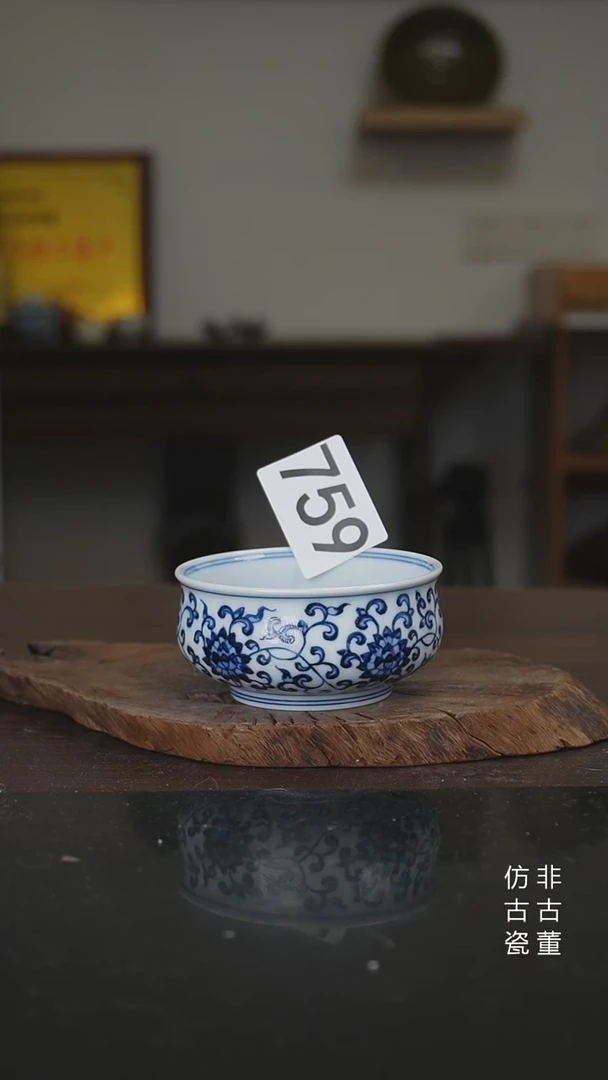 景德镇手工手绘陶瓷微瑕