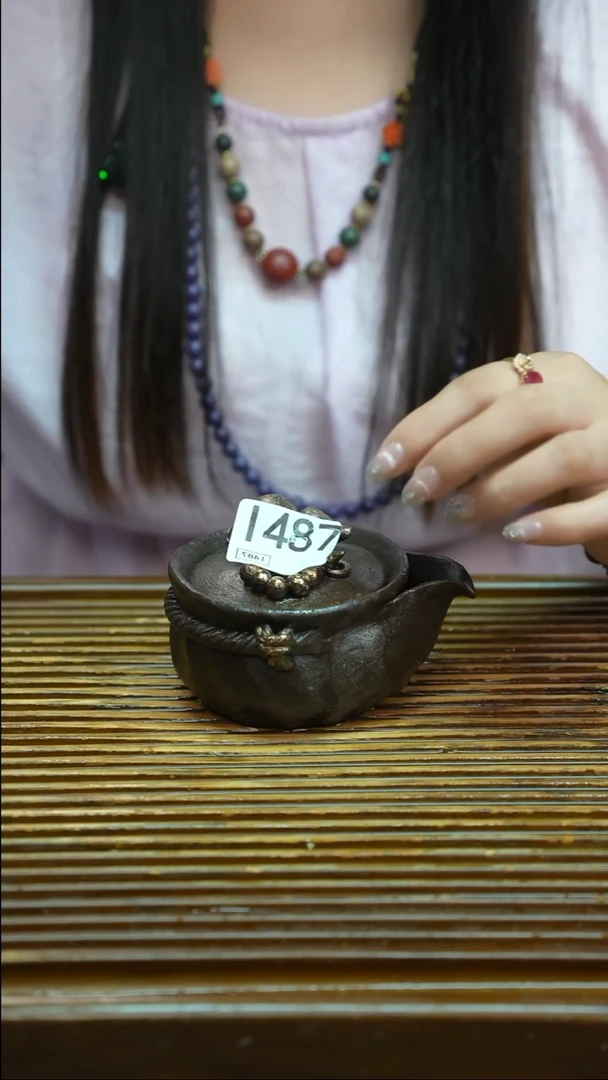 万古烧粗陶手工茶具