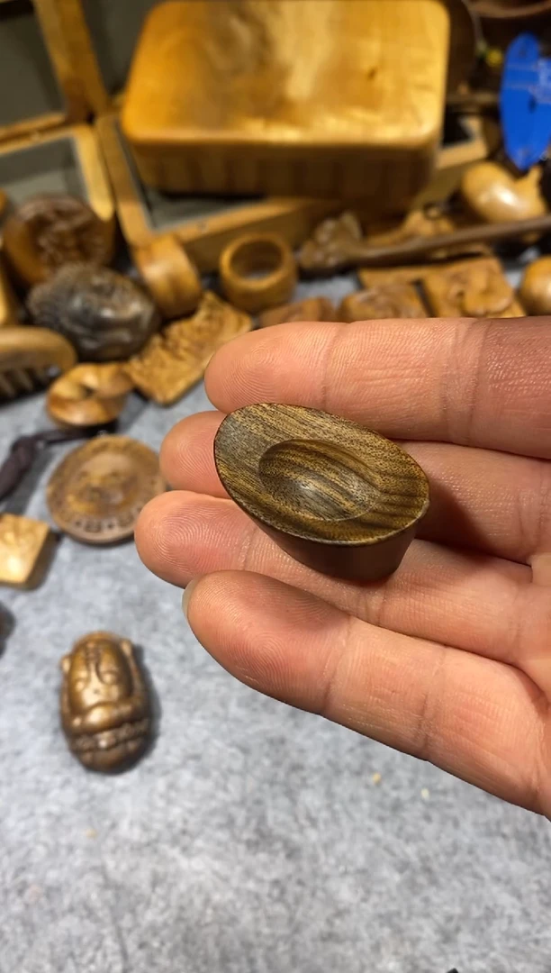 木质金丝楠木   元宝