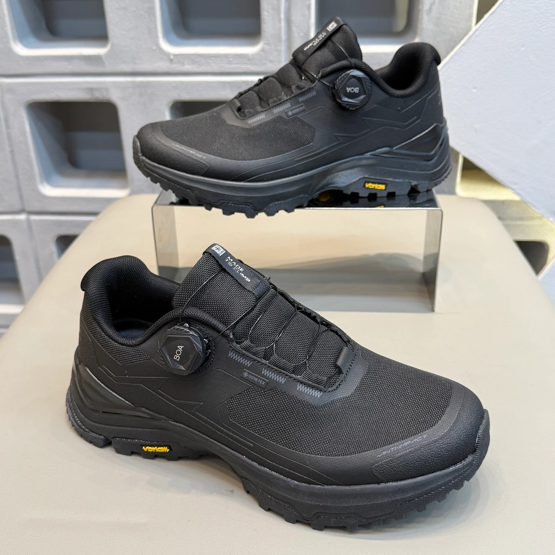 界山户外登山徒步旋扣防水透气跑步舒适MT5运动越野防滑耐磨男鞋