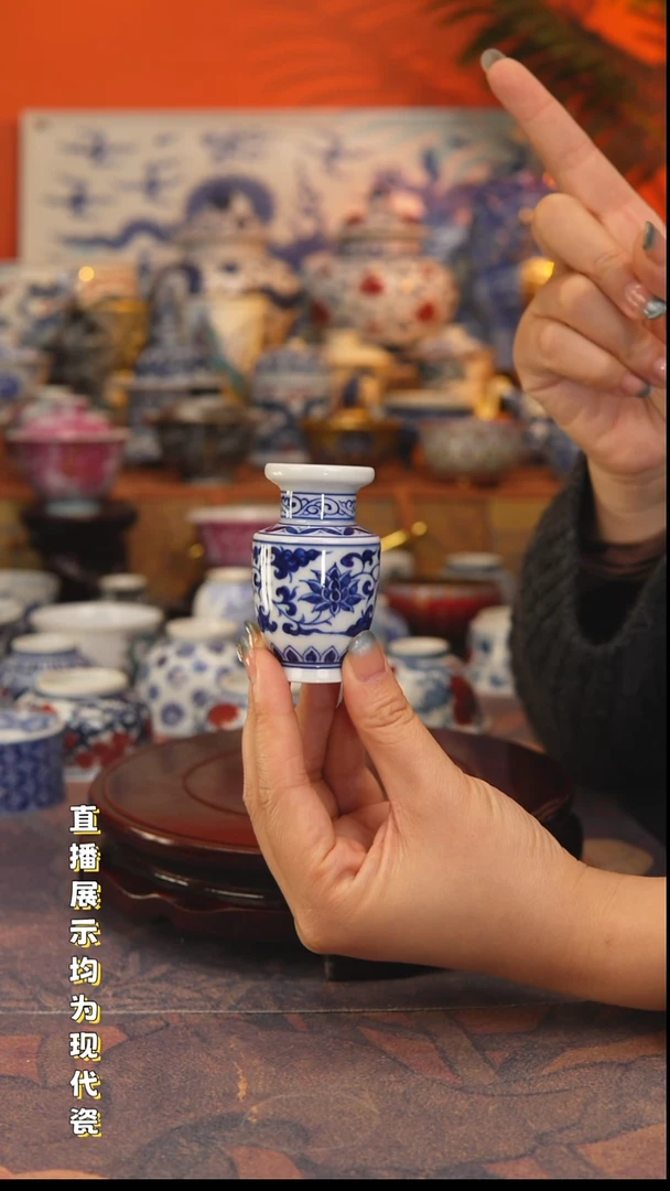 景德镇手工手绘陶瓷杯