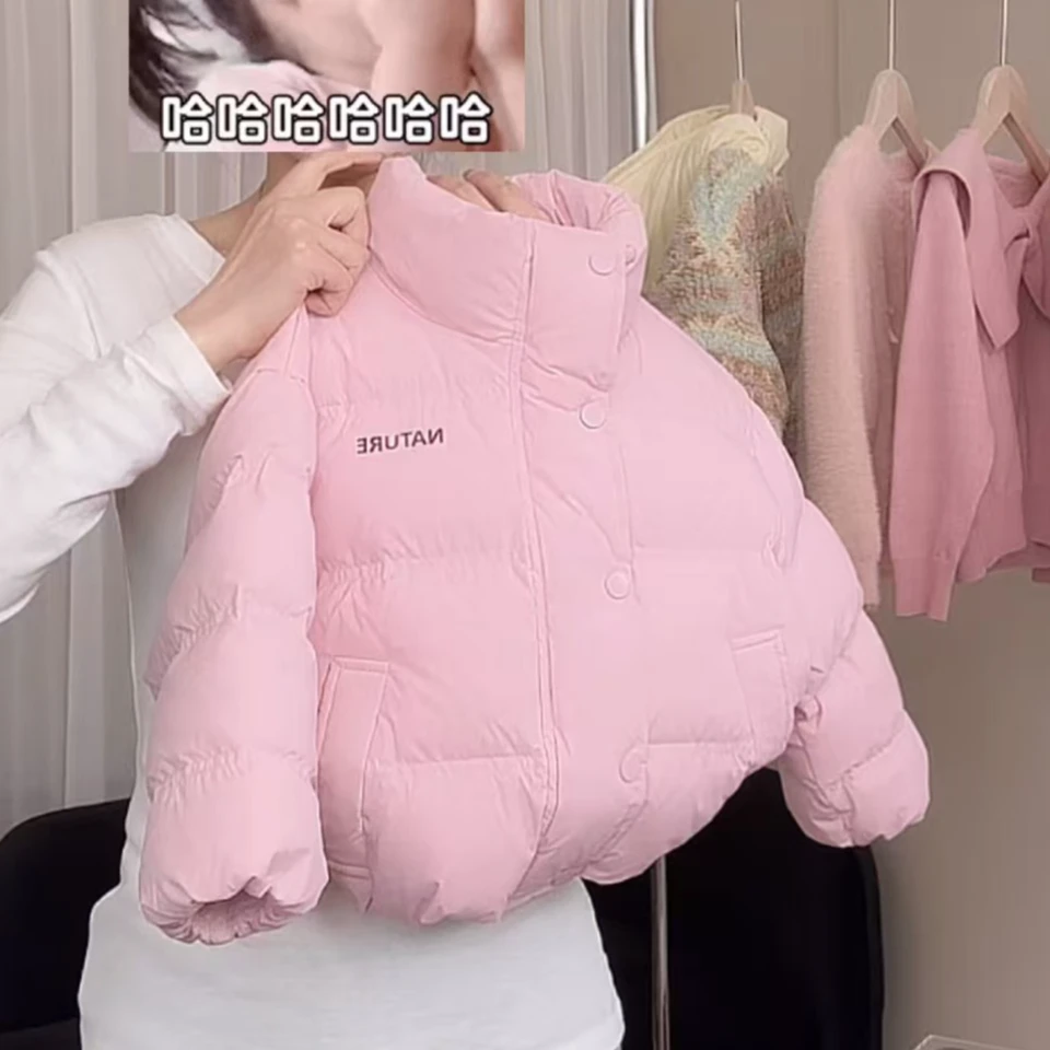 花小花女童冬款甜美风棉服棉袄童装宝宝洋气冬季2025新款保暖冬装