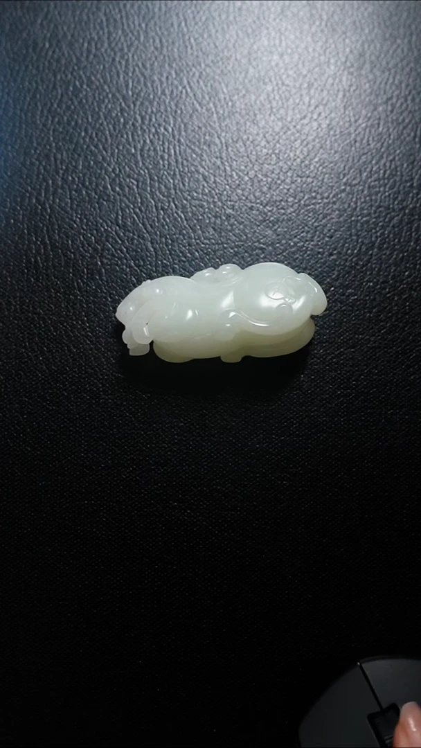 颈饰未镶嵌和田玉马上封猴