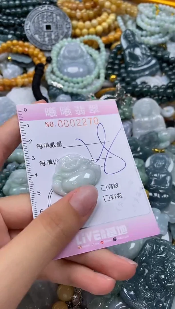 翡翠未镶嵌颈饰闪购0002270