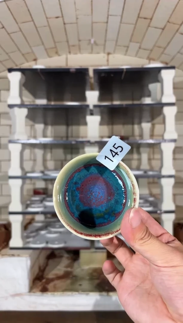 摆件精品窑变钧瓷茶器
