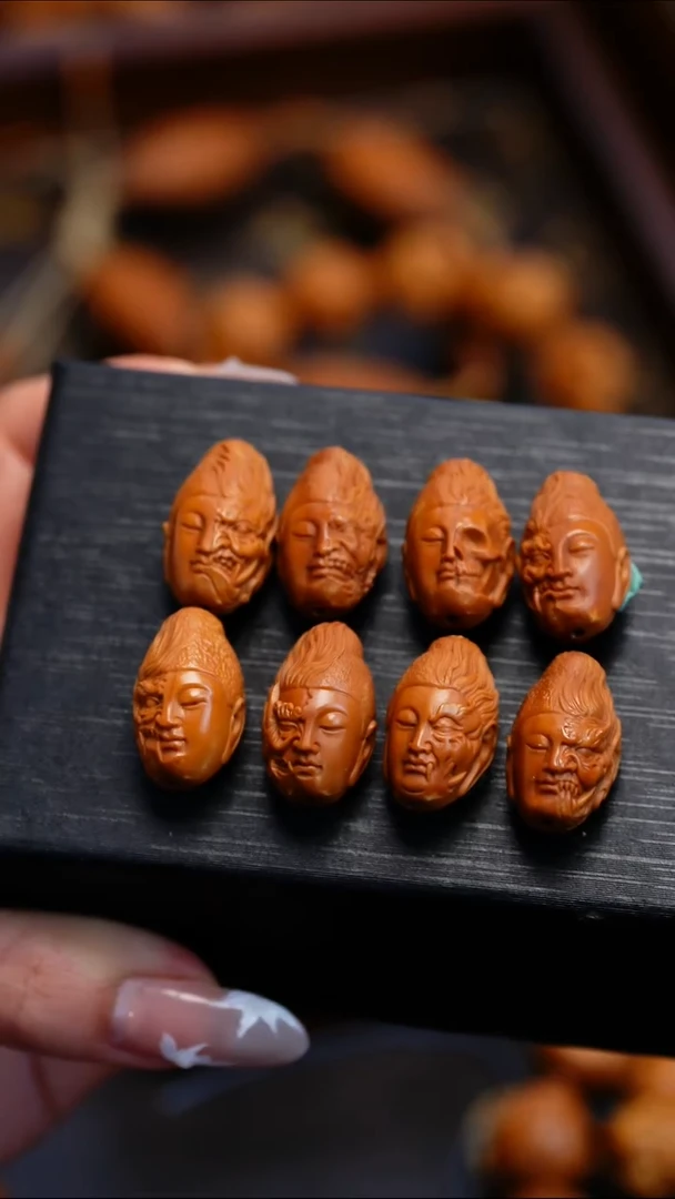 【闪购商品】橄榄核吊坠苏工橄榄核