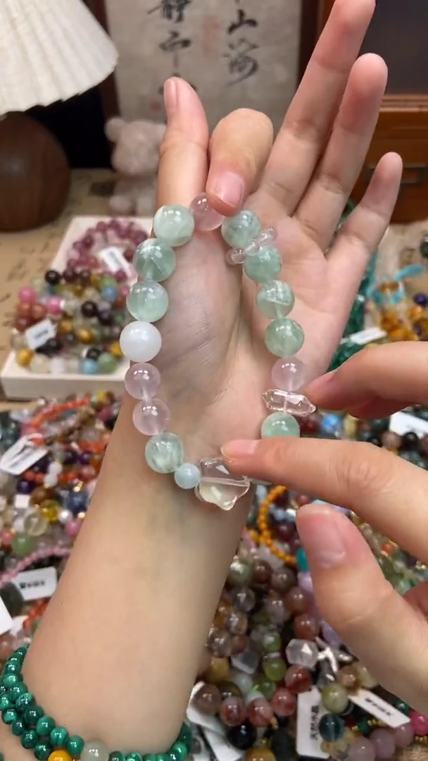 未镶嵌手链萤石188