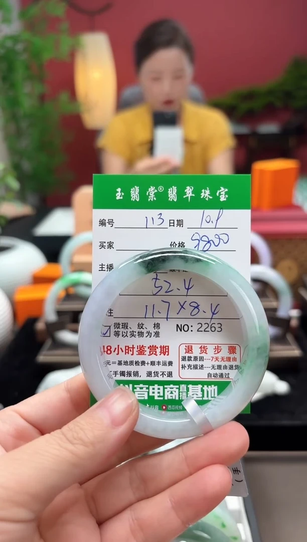 未镶嵌手镯翡翠翡翠113