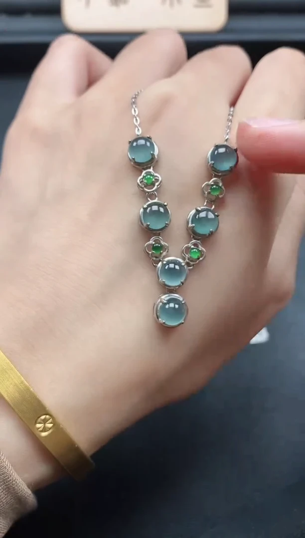 翡翠戒指银S925镶嵌51511