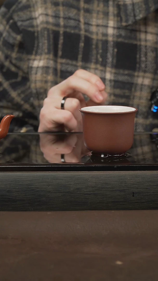 茶壶紫砂紫砂白釉杯80cc