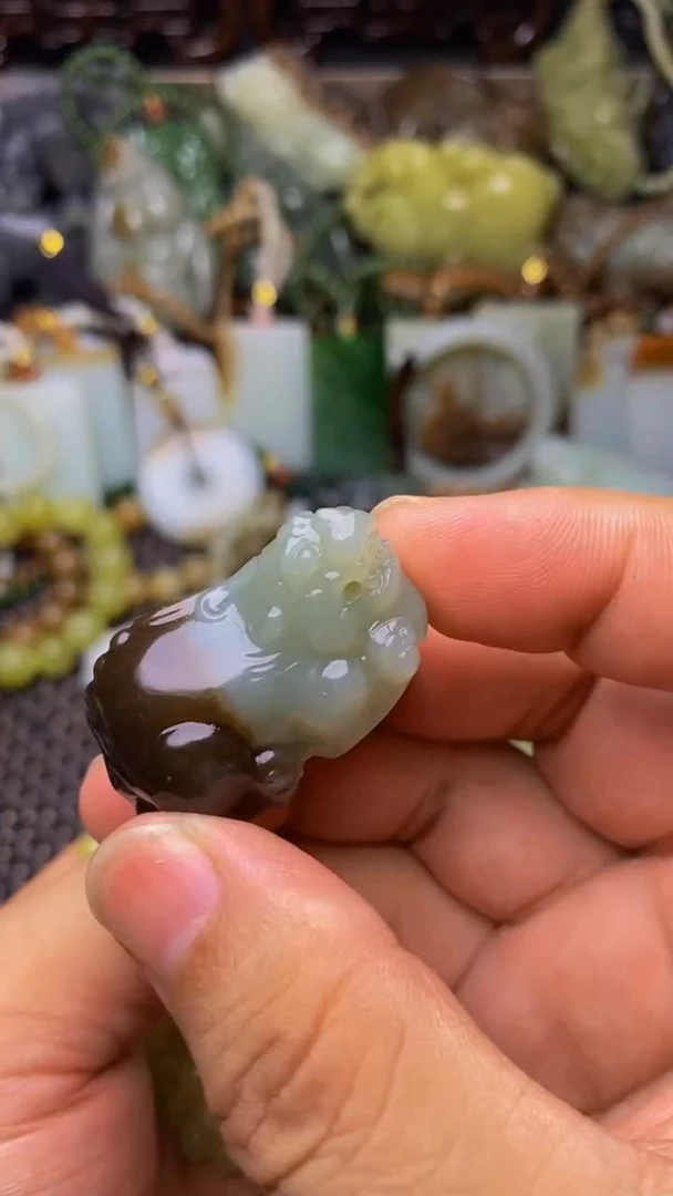 未镶嵌和田玉挂件爱**爱1
