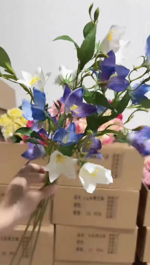 3枝混色桔梗风铃