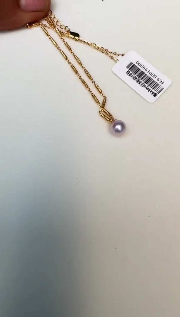 海水珍珠银S925镶嵌手链手链