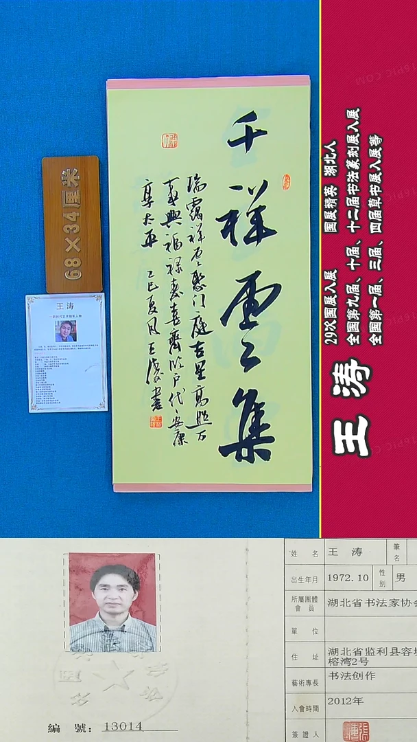书法68R王涛书法作品