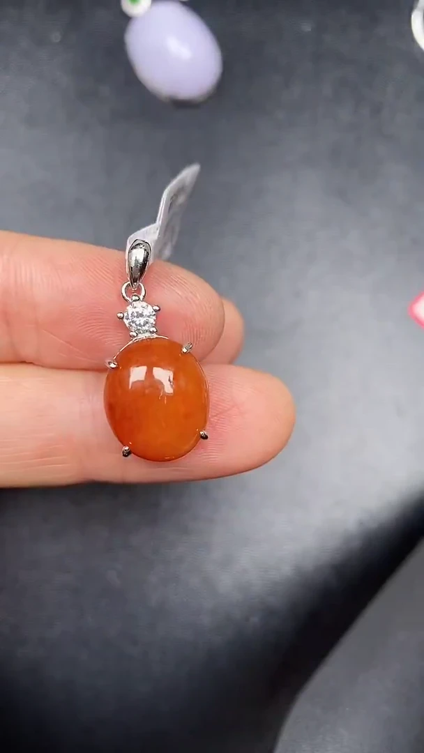 银S925镶嵌戒指翡翠3390