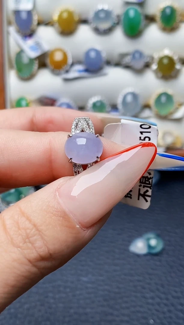 未镶嵌戒指翡翠3091