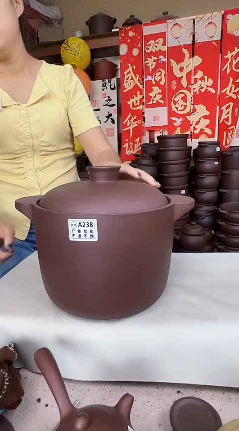 宜兴紫砂微瑕6升直筒A238