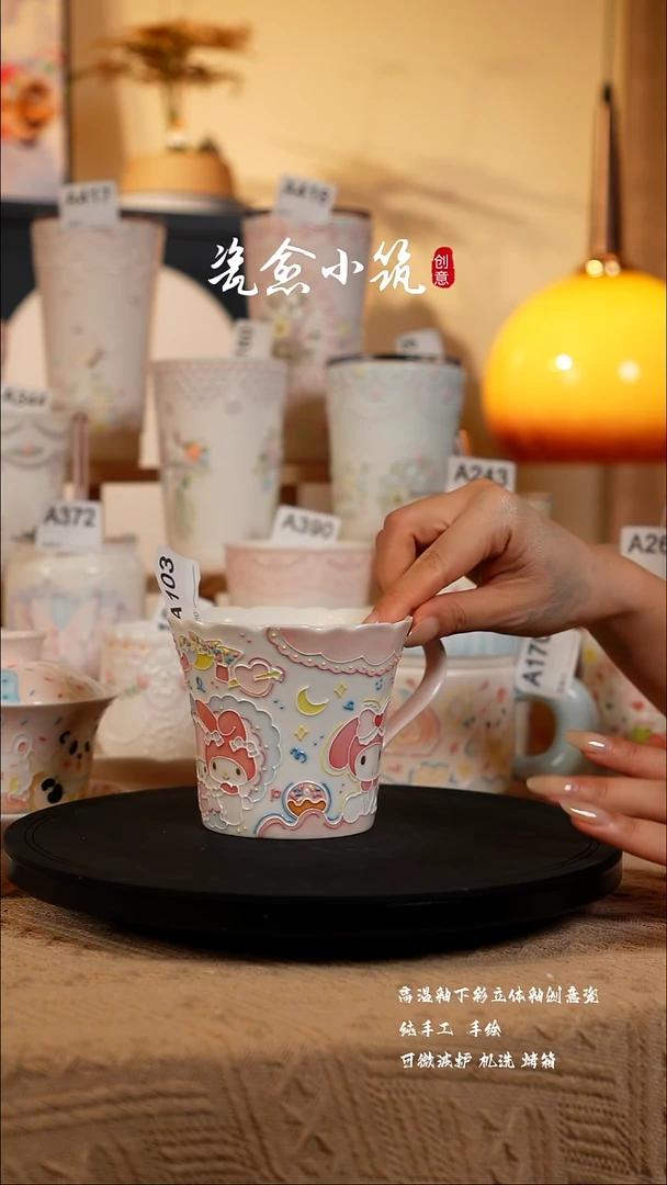 景德镇高温釉下彩创意瓷
