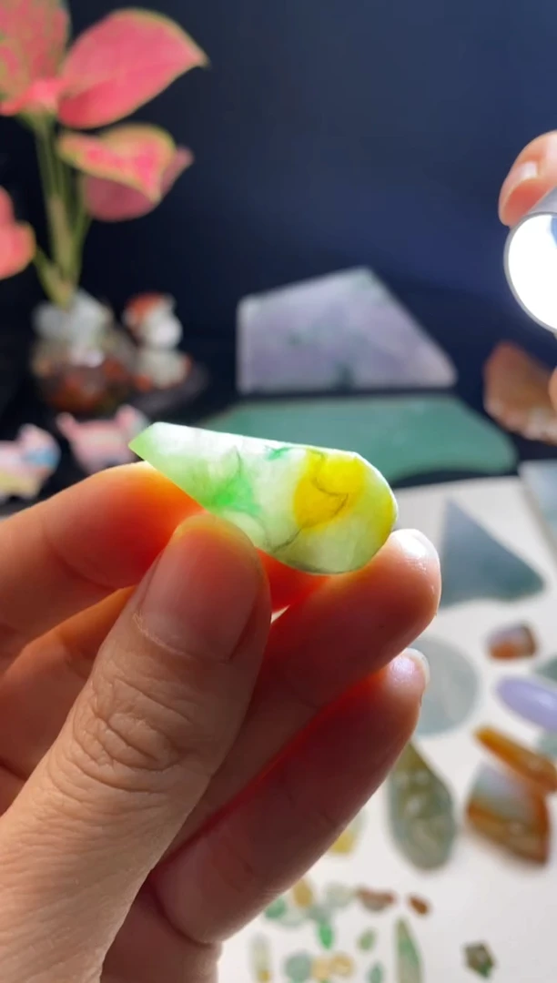 未镶嵌定制翡翠翡翠片料定制未镶嵌12.7-1