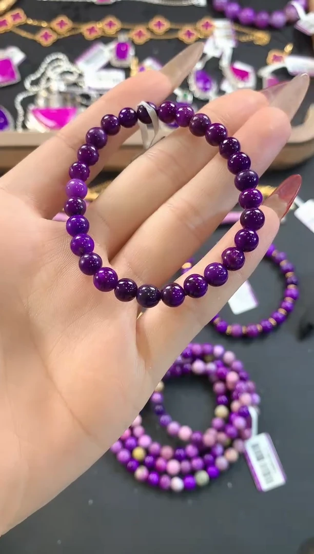 【闪购商品】苏纪石（舒俱来）.未镶嵌舒俱来手串