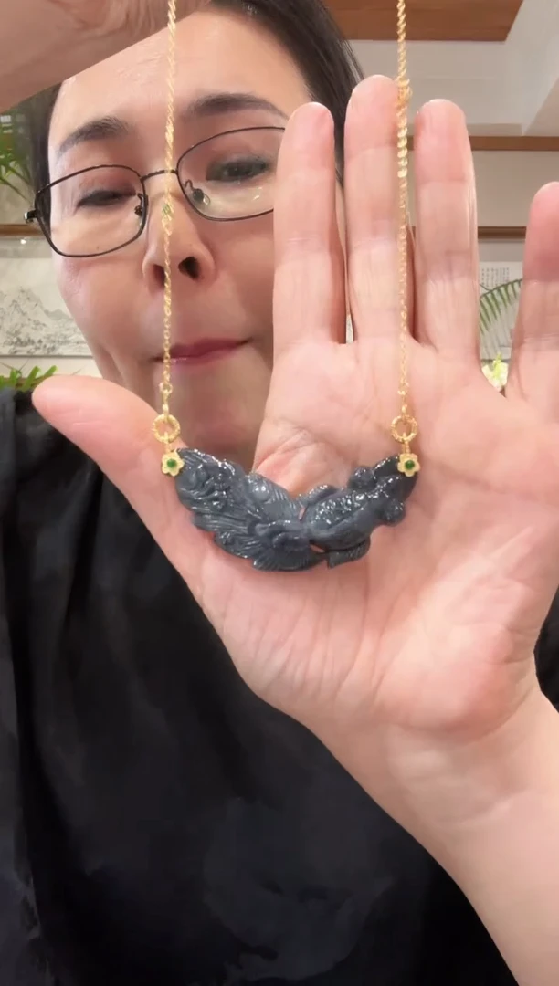 【闪购商品】翡翠颈饰未镶嵌国风