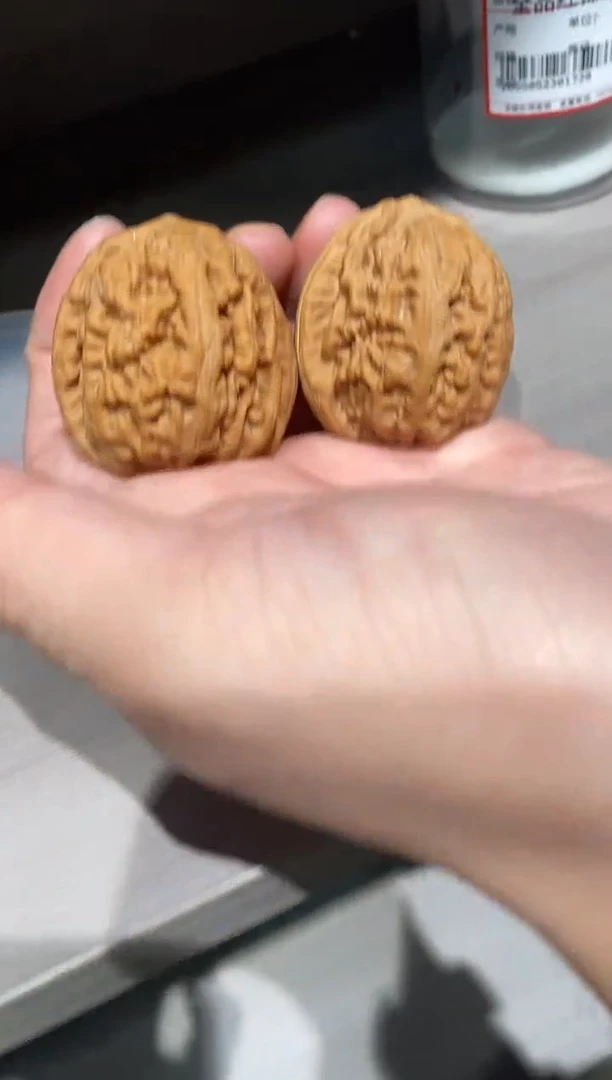 把件文玩核桃全品红锦鲤45