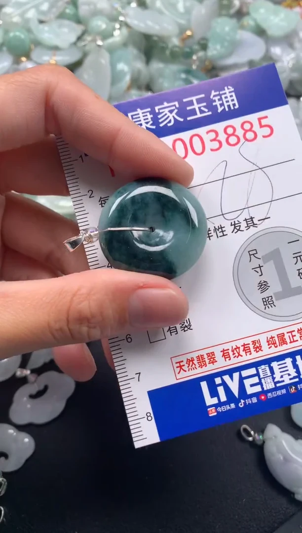 颈饰未镶嵌翡翠3885