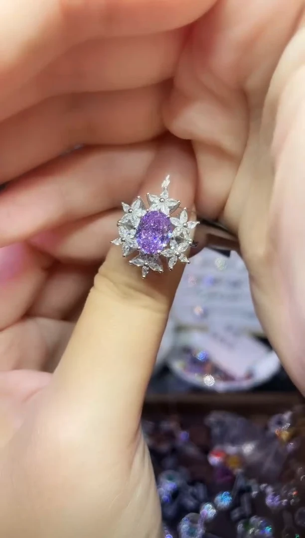 合成立方氧化锆925银编号F0200