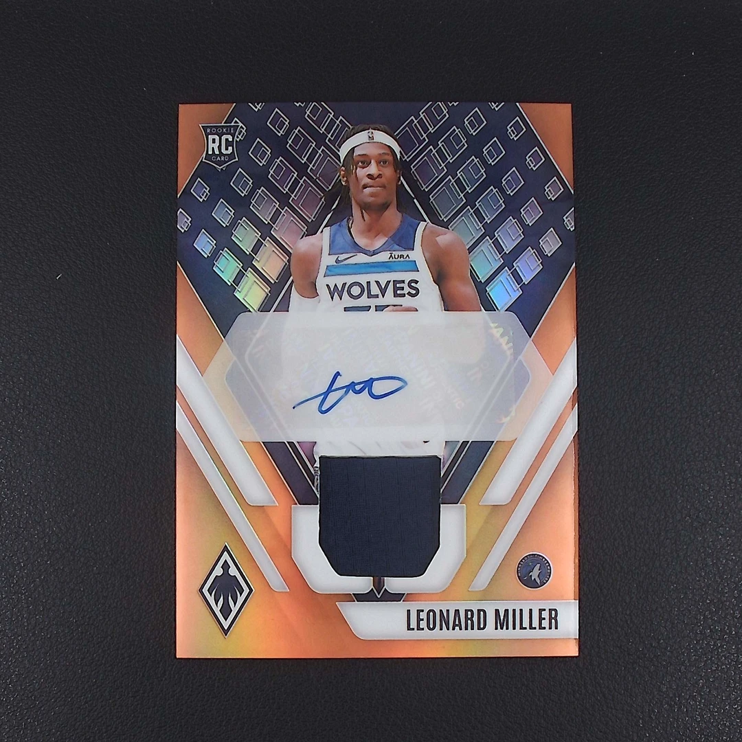 伦纳德米勒 49编 凤凰 帕尼尼NBA国宝手提签字球星卡