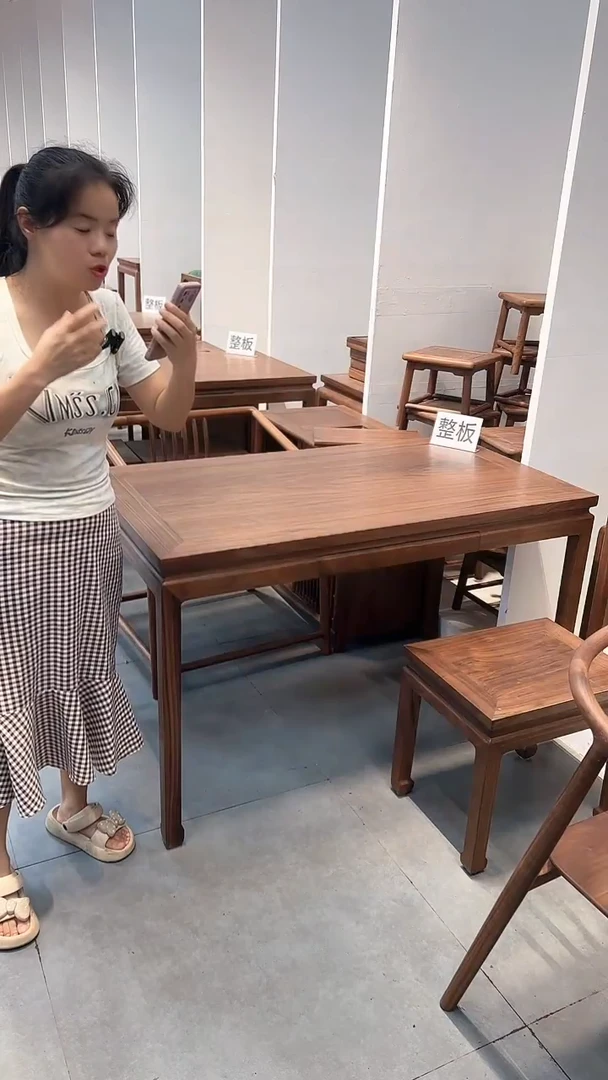 木北美黑胡桃阳台小桌1.2米