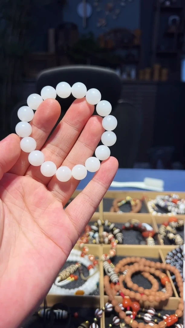 未镶嵌手串和田玉12+