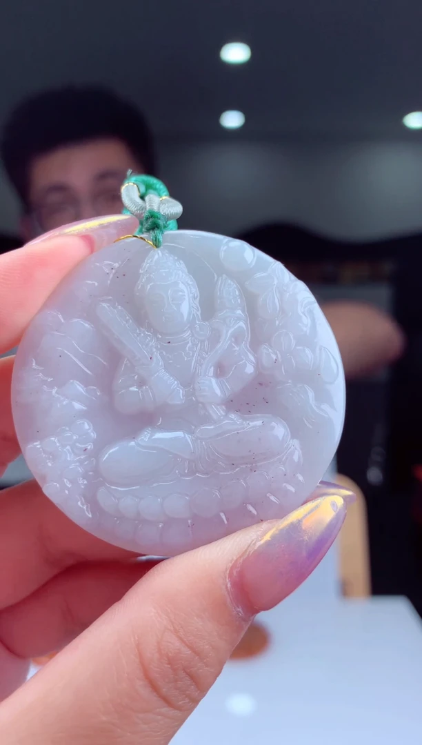 翡翠未镶嵌颈饰天然翡翠（拍一付一）