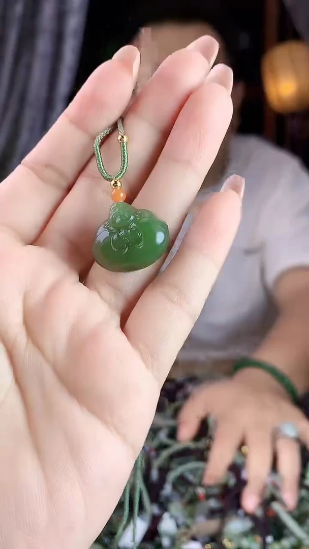 和田玉未镶嵌挂件多样性发货拍一发一