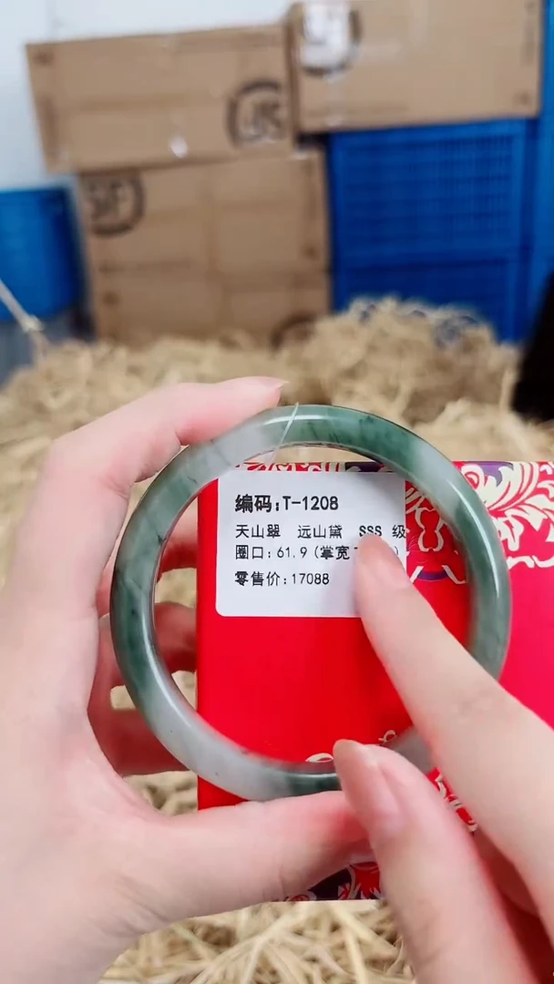 未镶嵌手镯石英质玉T-1208