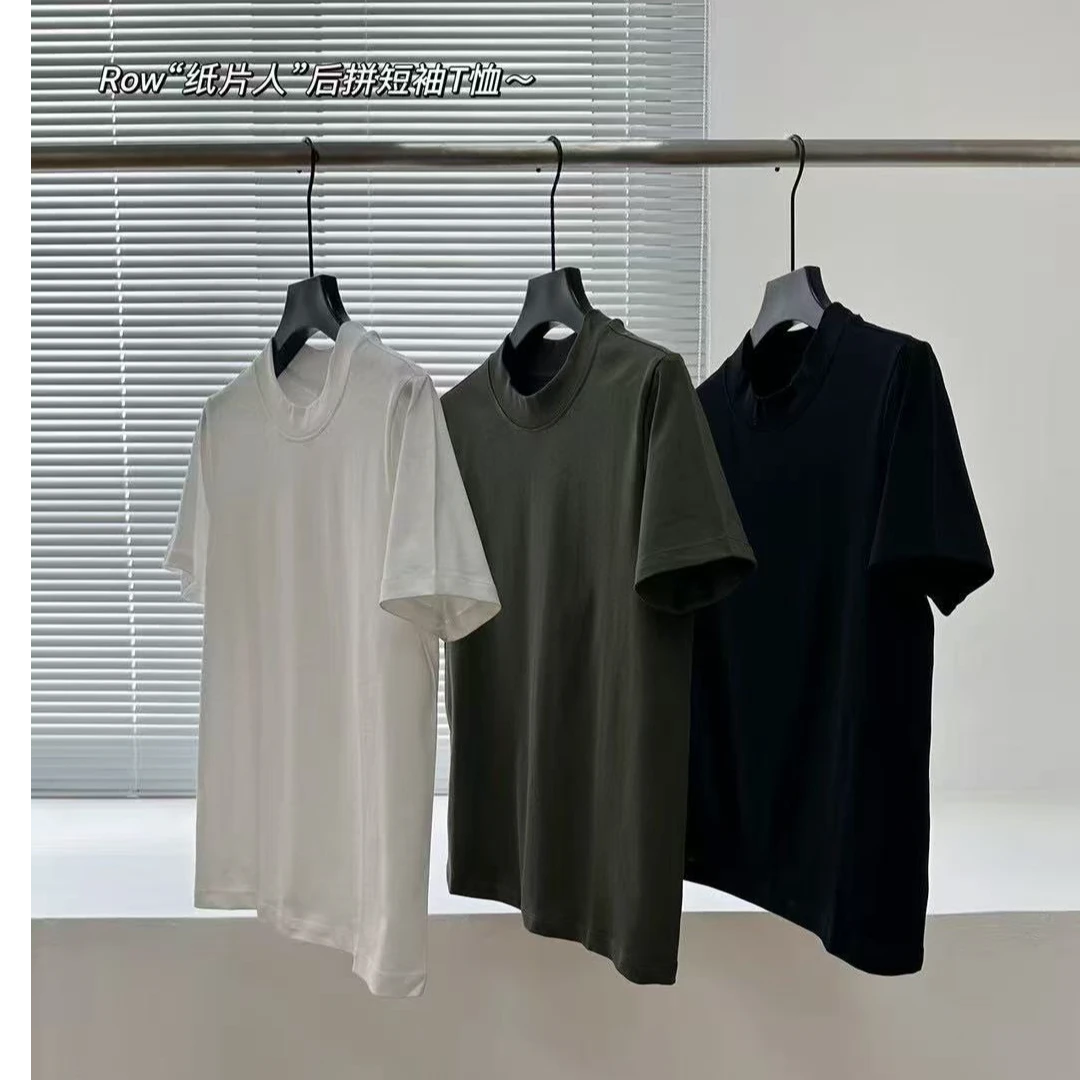 RO*W纸片人无侧缝后拼短袖T恤（清 NO退NO换）