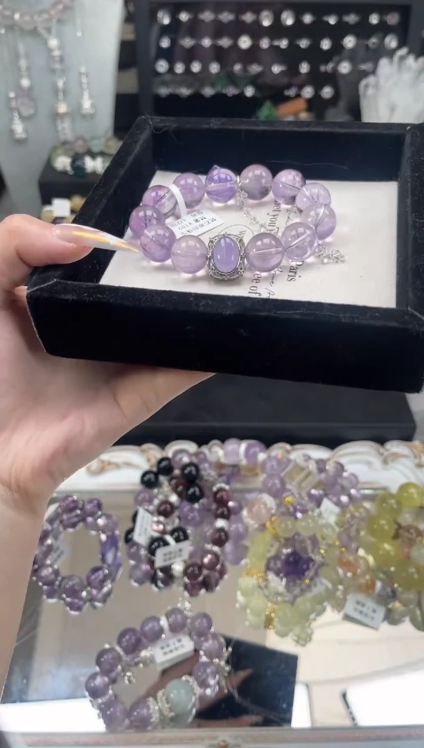 【闪购商品】水晶手链未镶嵌天然水晶 多样性发货