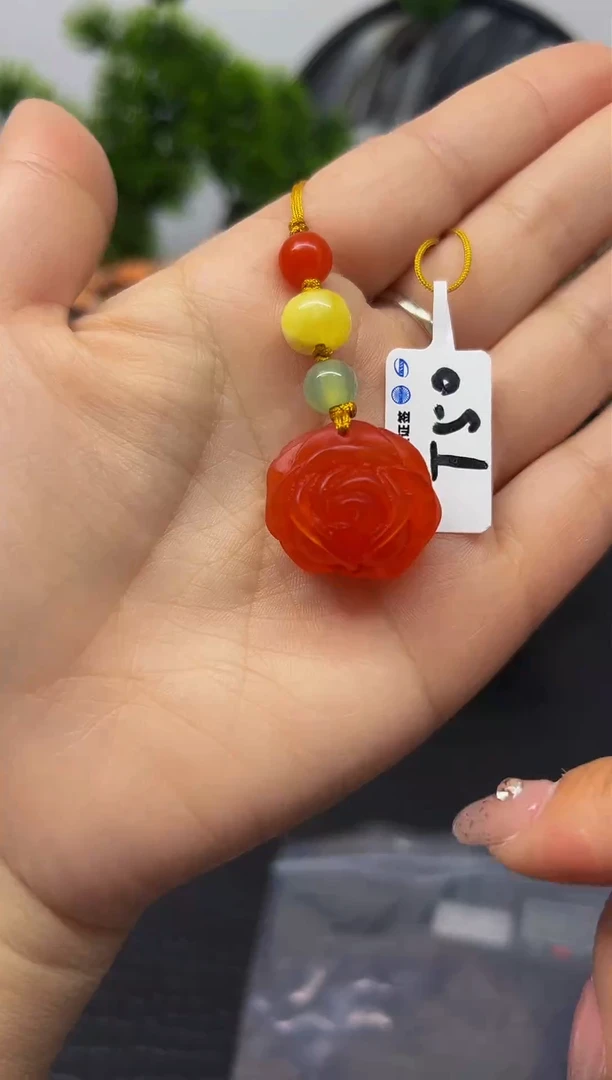 【闪购商品】琥珀颈饰未镶嵌毛衣链T50