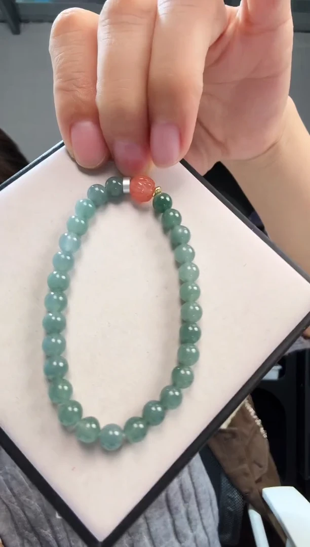 未镶嵌手链翡翠优1004 约6mm