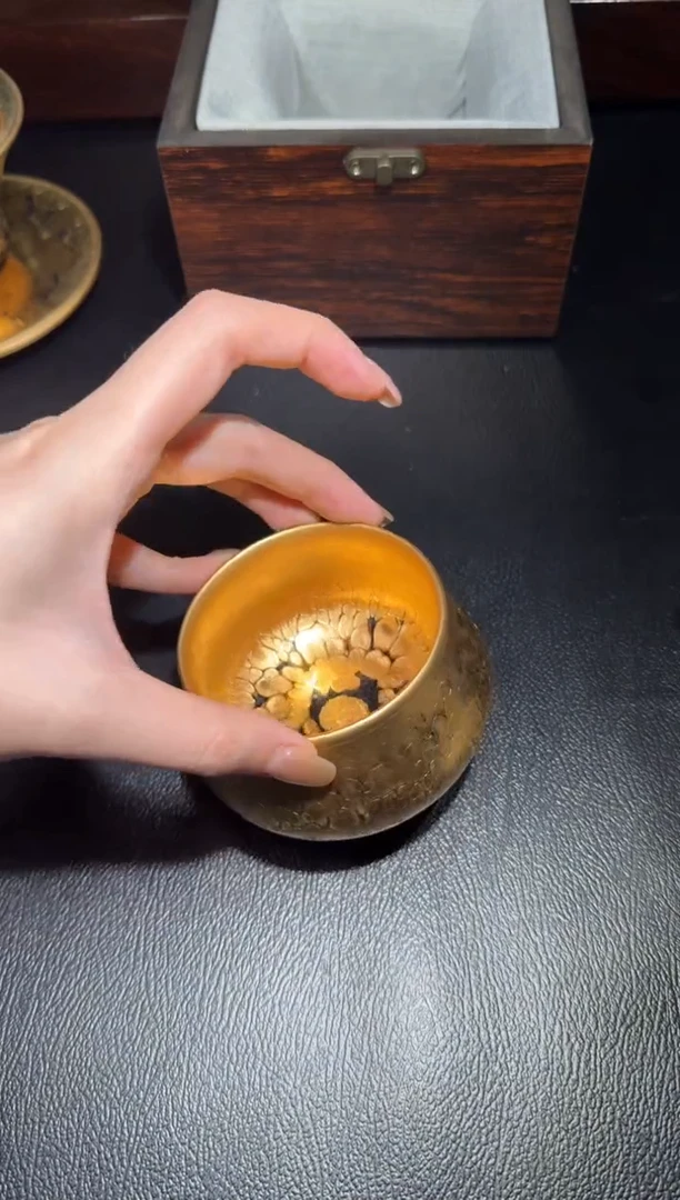 茶盏李英金油滴盏123
