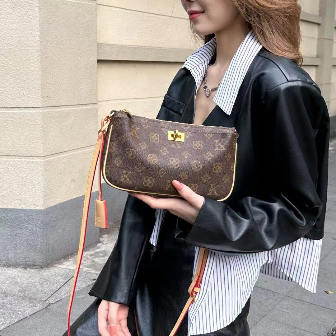 2025优库迪斯品牌专场复古单肩斜挎包单肩包时尚包轻奢女包 96767