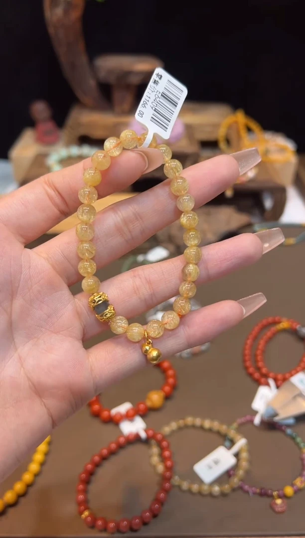 【闪购商品】水晶手链未镶嵌手饰@@E6409