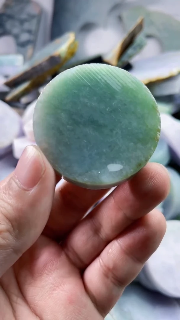 翡翠裸石天然A货翡翠1143